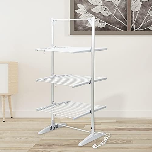 Towel Heater Wall-Mounted, Electric Towel Rack, 304 Stainless Steel Towel Radiator, Bathroom Heating Clothes Dryer, Multifunctional Storage Rack