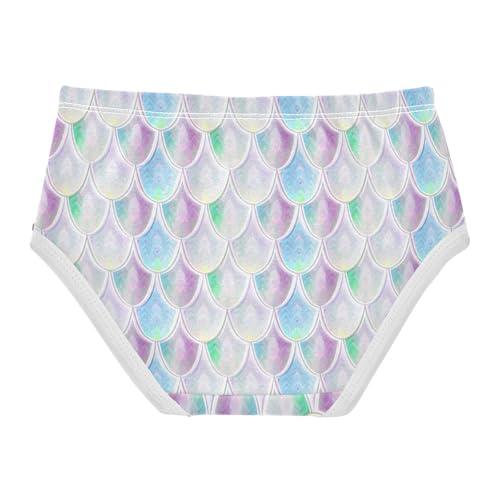 White Blue Purple Dragon Scales Toddler Girls's Underwear 2T 202c18932