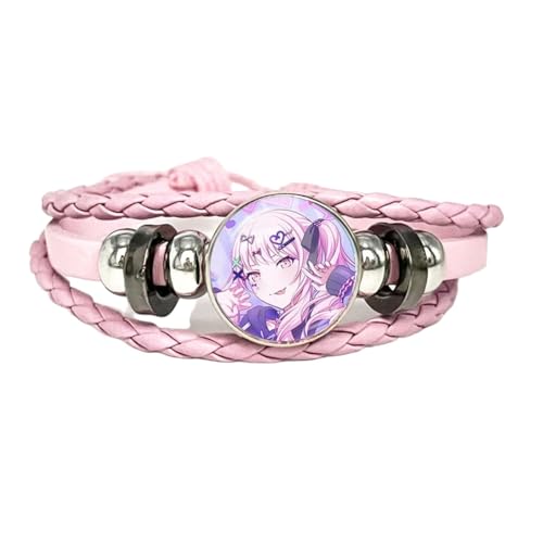 New 2024 Project Sekai Anime Akiyama Mizuki Nightcord Pink Leathe...