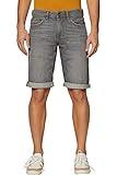 Straight Leg edc by ESPRIT Herren 999CC2C805 Shorts, 923/GREY Light WASH, W30(Herstellergröße: 30)