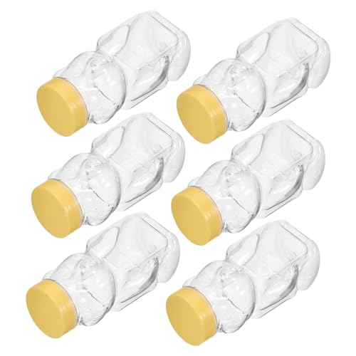 Alipis 6 Pezzi bottiglia di portamerenda bambini portamerenda contenitori per cereali contenitore di caramelle di Natale piccole bottiglie di barattolo di conservazione