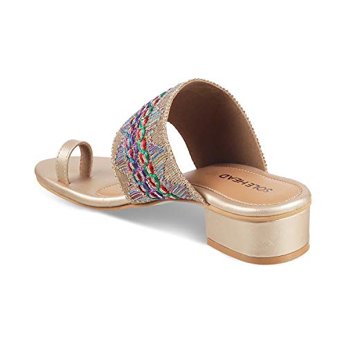 Image of SOLE HEAD Brown Women Sandal