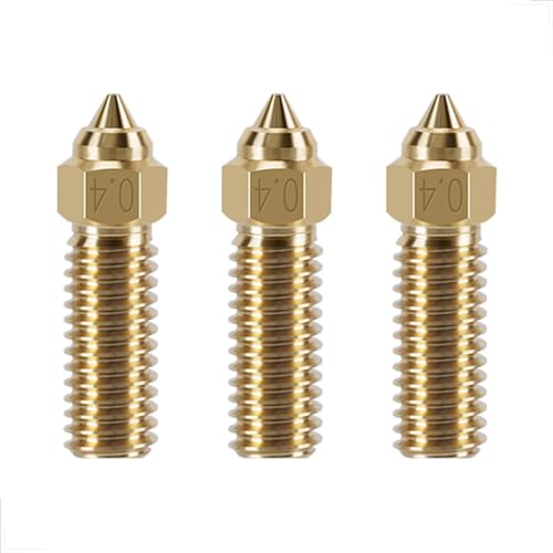 3 Bicos Nozzle Creality K1/ Ender 3 V3/ Ender 3 KE (0,4mm)