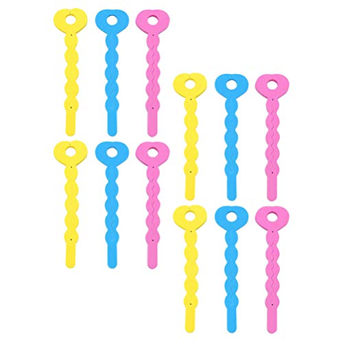 24 peças de esponjas de cachos para enrolar a beleza dormindo rolos de cabelo estilo faça-você-mesmo