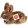 19 cm, brown