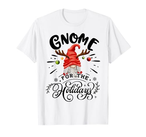 Gnomos Gnomos para las vacaciones Navidad Gnomo de Navidad Camiseta