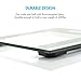 Tenergy Body Weight Scale with Step-On Technology, Tempered Glass Platform w/Backlit LCD, High Precision Digital Bathroom Scale, 400-Pound Capacity, Bonus Body Measuring Tape & Batteries Included