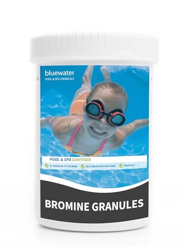1kg Bluewater Bromine Granules for Hot Tub Gentle Alternative to Chlorine