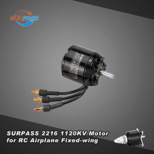 Goolsky Original Surpass High Performance 2216 1120Kv 14 Poles Brushless Motor For Rc Airplane Fixed-Wing #TOP1