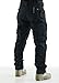 ZAPT Tactical Pants Molle Ripstop Combat Trousers Hunting Army Camo Pants for Men (Solid Black, M)