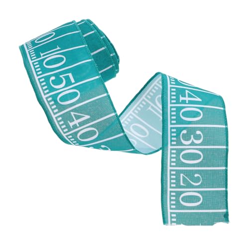 HAPINARY Cinta Deportiva Ancha con Alambre para Manualidades Diseño Temático de Fútbol Americano Resistente y Colorida para Envolver Regalos y Decorar Fiestas