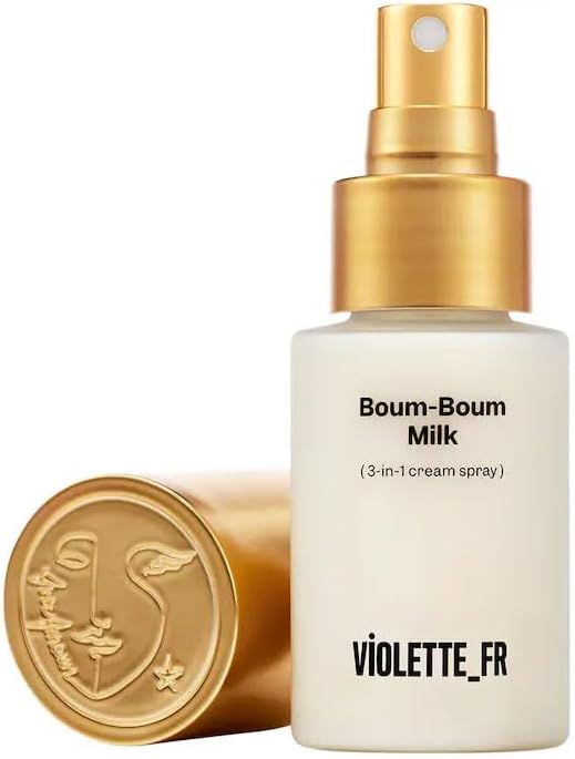 Mini BOUM‑BOUM Milk 3‑in‑1 Barrier Spray - Hydrating Toner, Serum & Moisturizer with Squalane, Lightweight, Soothing, Quick Absorbing & Non-Greasy - (1.7 oz)