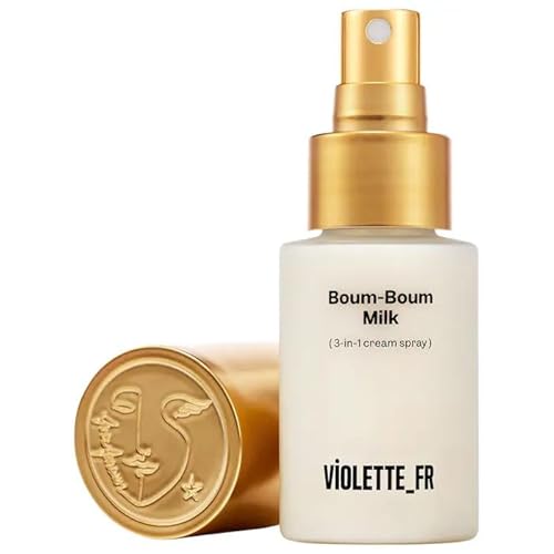 Mini BOUM‑BOUM Milk 3‑in‑1 Barrier Spray - Hydrating Toner, Serum & Moisturizer with Squalane, Lightweight, Soothing, Quick Absorbing & Non-Greasy - (1.7 oz)