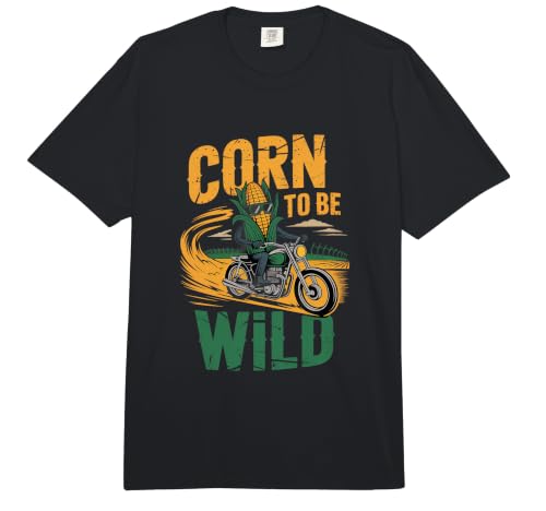 Image of Corn to Be Wild Corn Farmer Comfort Colors Adult Heavyweight T-Shirt