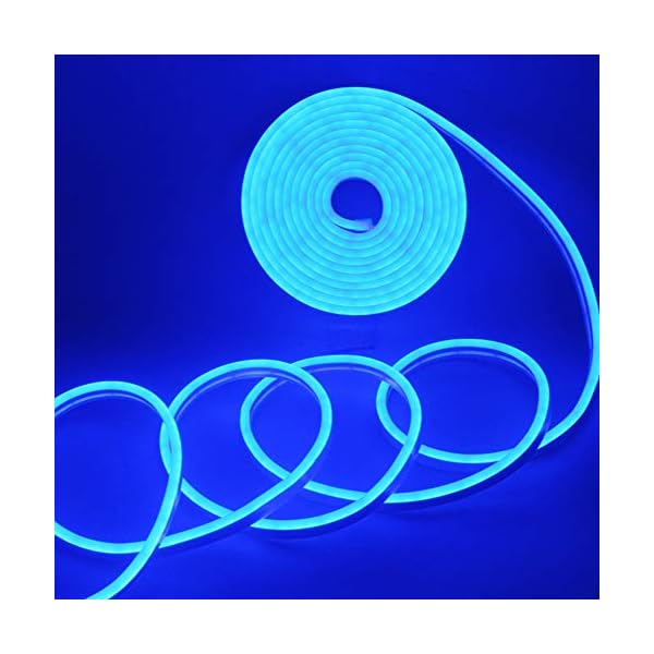 Ym e-bright led neon lights, 12v led neon rope light indoor outdoor, silicone 16. 4ft 600smd green led strip lights, led rope waterproof flexible for signboard bar home building decoration