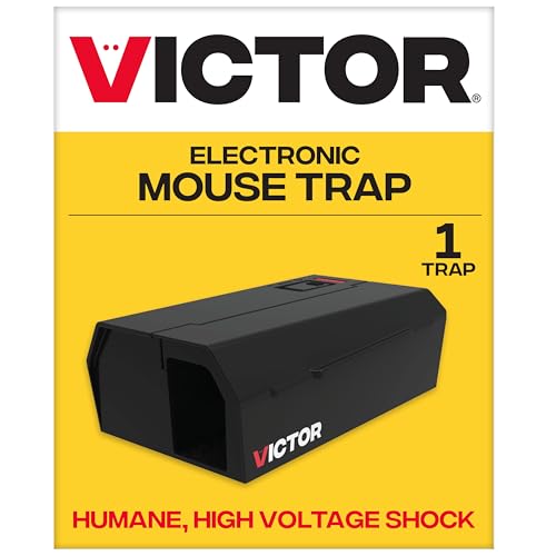 Victor Electronic Mouse Trap Humane Mouse Traps Indoor for Home - M250B - No Touch Electric Mouse Traps for Home