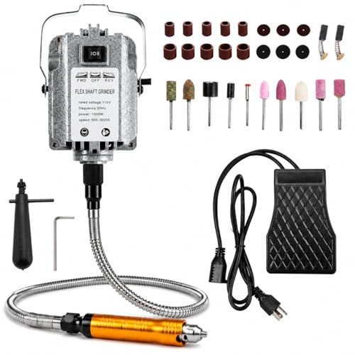 Zmtfqymx 1000W Flex Shaft Grinder