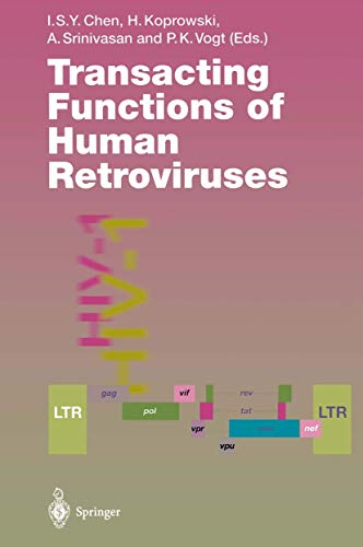 Transacting Functions of Human Retroviruses (Current Topics in Microbiology and Immunology, 193)