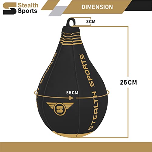 image for Stealth Sports Speed Ball Boxing – MMA Speed Bag & Hanging Swivel Ki