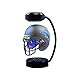 WWJJLL Levitating Football Elmet, Decorazione a Sospensione Magnetica Collezione da Collezione, Casco Creative Light Hover Sports Fan Football Helmet,B