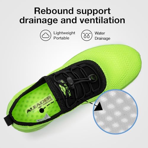 Image of ALEADER Men's Stylish Water Shoes, Quick-Dry Xdrain Water Sneakers, Lightweight & Comfort Footed