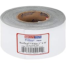 EternaBond RV Mobile Home Roof Seal Tape & Leak Repair Tape 3" x 50 White Genuine 3"-50