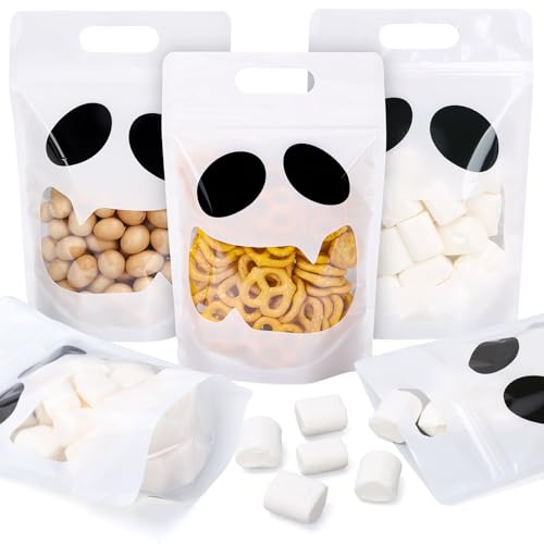Sac friandise Halloween refermable pour eviter de perdre les bonbons grace au zip et la poignee