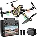 H11 GPS Drones with Camera 4k EIS Professional for Adults & Kids (screen remote controller) RC Quadcopter, Follow Me, Brushless Motor, Auto Return, 2 batteries for 45 min Flight Time, Under 249g