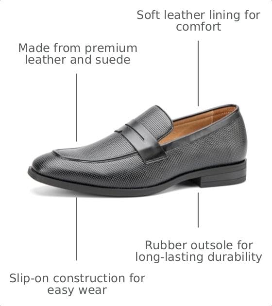 Image of JITAI Mens Velvet Loafers Dress Shoes Loafers for Men Tuxedo Suit Shoes