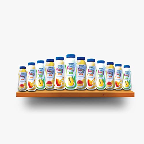 Image of Govind Funzz Flavoured Milk with Three Flavours - Badam, Pista & Keshar. 200ml Each, Pack of 12.