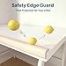 Inaya Baby Proofing Corner Protector, Long Table Guard 10ft+4 Corners, Soft Foam Furniture Edge Corner Protector Baby, 3M Adhesive, Harmless and Non-Toxic, Ideal for Table, Fireplace, Countertop