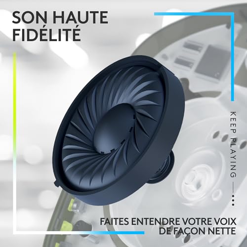 Logitech G305 Souris Gamer sans Fil + Logitech G435 LIGHTSPEED et Bluetooth Sans Fil Casque Gaming, Noir