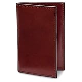 Bosca | Men’s Calling Card Case Wallet in Italian Old Leather