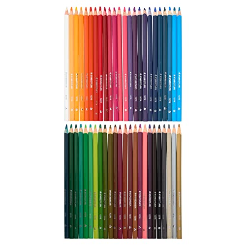 Crayons de couleur triangulaires STAEDTLER lot de 6 boites pour dessin et coloriage