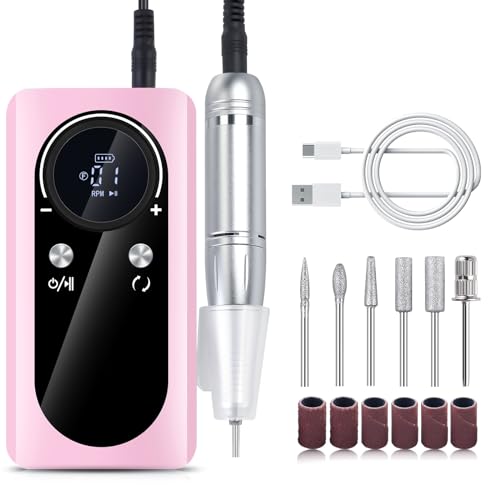 Perceuse à ongles électrique 45000 tr/min pour finir la manucure sans bruit - 5