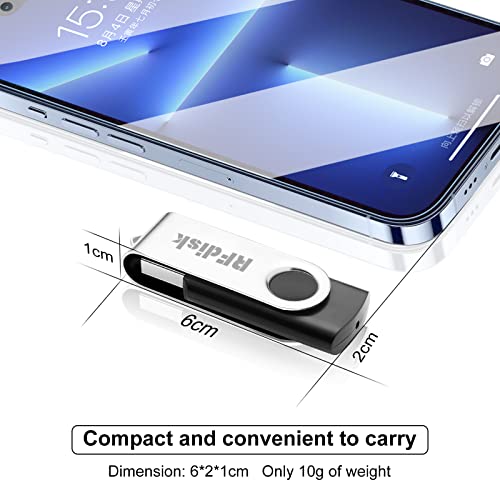 Rfdisk Flash Drive 32Gb Thumb Drive 5 Pack Usb Flash Drive 32G Swivel Drive Usb Drive Bulk Memory Stick Swivel Pen Drive Thumb Drives Portable Jump Drive Zip Drives For Data Storage Colorful #TOP5