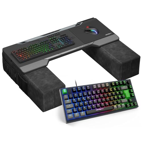 Couchmaster CYCON³ Black HORIZONLIGHT Bar und CYKEY Mechanische RGB Gaming Tastatur Bundle