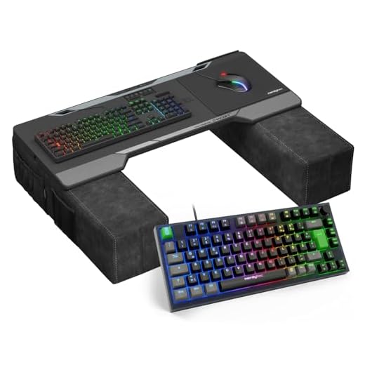 Couchmaster CYCON³ Black HORIZONLIGHT Bar und CYKEY Mechanische RGB Gaming Tastatur Bundle