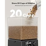 oneisall Automatic Cat Feeder for 2 Cats, 20 Cups/5L Automatic Cat Food Dispenser for Small Pets Indoor, Timed Cat Feeder for Dry Food - Image 4