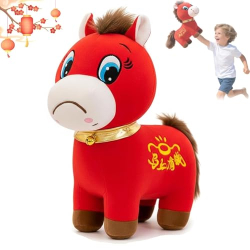 Genérico Peluche del Año del Caballo 2026, Peluche de Caballo Llorón de Año Nuevo 2026, Divertido Peluche de Caballo Llorón, Adorno Zodiacal de la Mascota de la Suerte del Año Nuevo Lunar Chino (#A) Genérico Peluche del Año del Caballo 2026, Peluche de Caballo Llorón de Año Nuevo 2026, Divertido Peluche de Caballo Llorón, Adorno Zodiacal de la Mascota de la Suerte del Año Nuevo Lunar Chino (#A)