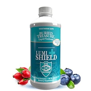 Buried Treasure LumiShield Plus- AREDS 2 Comprehensive Eye Vitamin with Lutein Meso-zeaxanthin and Zeaxanthin. Eye…