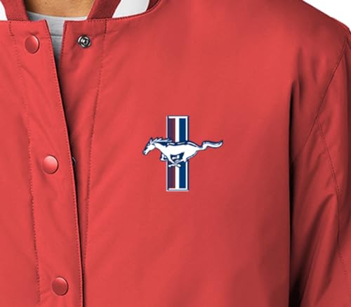 Men's Ford Mustang GT Legend Lives Water Resistant Varsity Jacket3