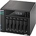 Asustor Lockerstor 6 Gen2 AS6706T - 6 Bay NAS, Quad-Core 2.0 GHz CPU, 4X M.2 NVMe Slots, Dual 2.5GbE, Upgradable to 10GbE, 8GB DDR4 RAM, Content Creation Network Attached Storage (Diskless) - The No-C