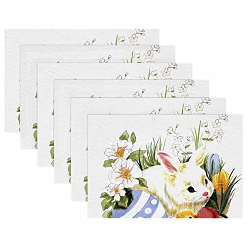 Set de table de Pâques résistant à la chaleur pour repas de famille