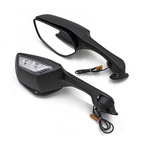 Espejo retrovisor con luz intermitente para moto Yamaha YZF R6 y R1