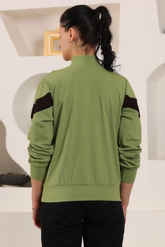 Image of Jhoomantroo Women's Atheletic Gym Running Sports TrackJacket | Regular Casual Fit | TrackJacket for Girls & Women