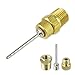 Professional Sports Ball Air Inflator Needle 3 pc Air Needle w/Adapter for Air Hose