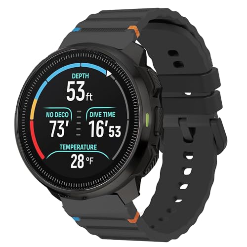 Correa Ajustable de Silicona para SUUNTO 20mm 22mm