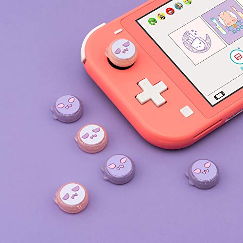 Image of GeekShare Halloween Greedy Ghost Thumb Grip Caps Soft Silicone Joystick Cover Compatible with Nintendo Switch /OLED /Switch Lite,4PCS