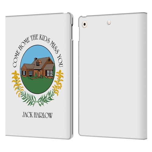 Housse iPad 10.2 Jack Harlow en cuir pour le quotidien